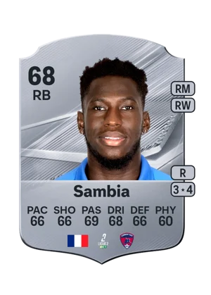Sambia - 68 - Rare EA FC 27 card