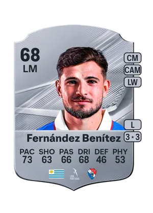 Fernández Benítez - 68 - Rare EA FC 27 card