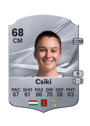 Csiki - 68 - Rare EA FC 27 card