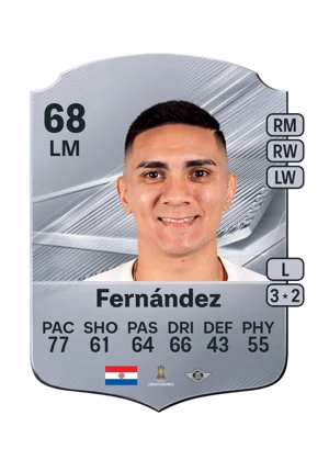 Fernández - 68 - Rare EA FC 27 card