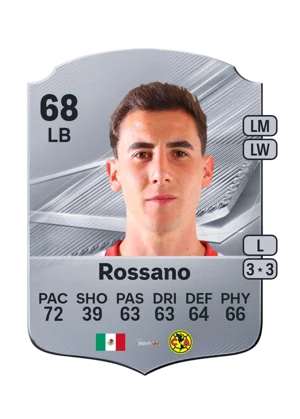 Rossano - 68 - Rare EA FC 27 card