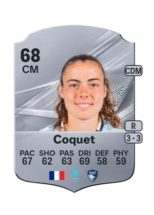 Coquet - 68 - Rare EA FC 27 card