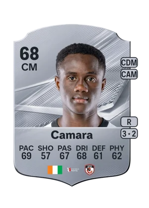 Camara - 68 - Rare EA FC 27 card