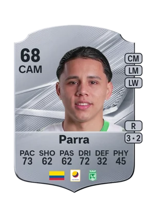 Parra - 68 - Rare EA FC 27 card