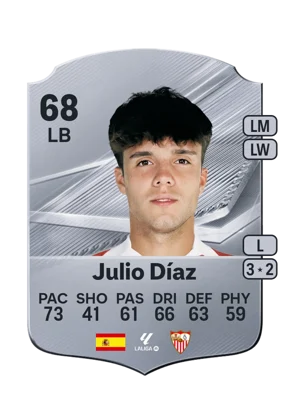 Julio Díaz - 68 - Rare EA FC 27 card