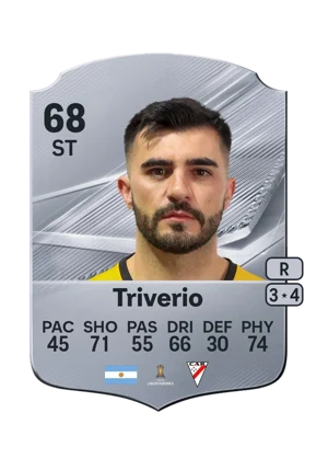 Triverio - 68 - Rare EA FC 27 card