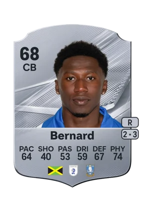 Bernard - 68 - Rare EA FC 27 card