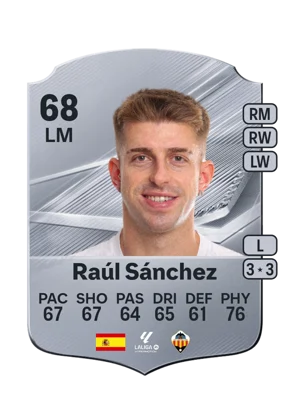 Raúl Sánchez - 68 - Rare EA FC 27 card