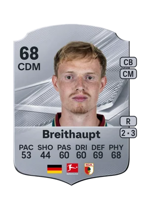 Breithaupt - 68 - Rare EA FC 27 card