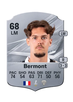 Bermont - 68 - Rare EA FC 27 card