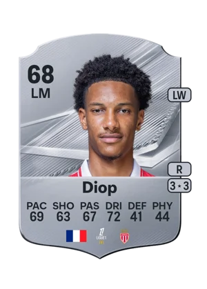 Diop - 68 - Rare EA FC 27 card