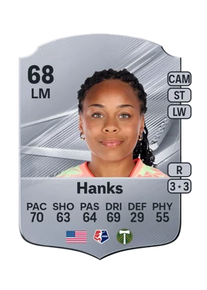Hanks - 68 - Rare EA FC 27 card