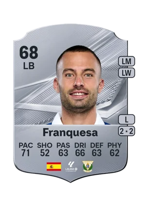 Franquesa - 68 - Rare EA FC 27 card