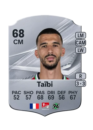 Taïbi - 68 - Rare EA FC 27 card