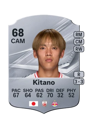 Kitano - 68 - Rare EA FC 27 card