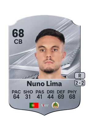 Nuno Lima - 68 - Rare EA FC 27 card