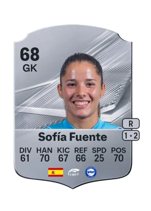 Sofía Fuente - 68 - Rare EA FC 27 card