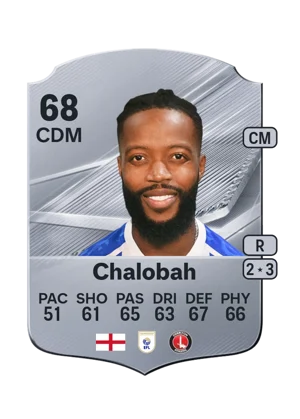Chalobah - 68 - Rare EA FC 27 card