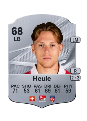 Heule - 68 - Rare EA FC 27 card