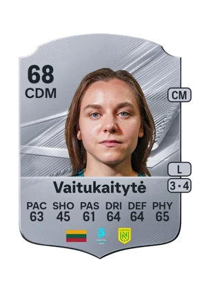 Vaitukaitytė - 68 - Rare EA FC 27 card