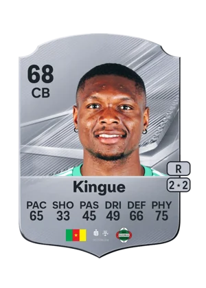 Kingue - 68 - Rare EA FC 27 card