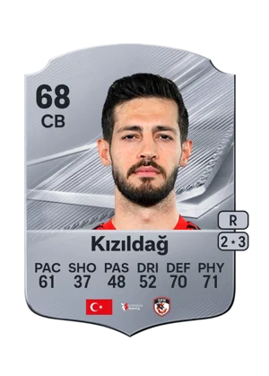 Kızıldağ - 68 - Rare EA FC 27 card