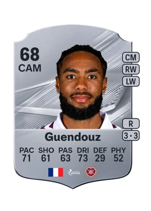Guendouz - 68 - Rare EA FC 27 card