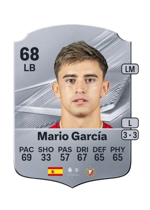Mario García - 68 - Rare EA FC 27 card