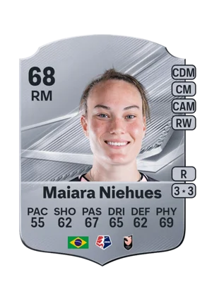 Maiara Niehues - 68 - Rare EA FC 27 card