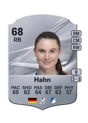 Hahn - 68 - Rare EA FC 27 card