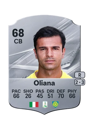 Oliana - 68 - Rare EA FC 27 card