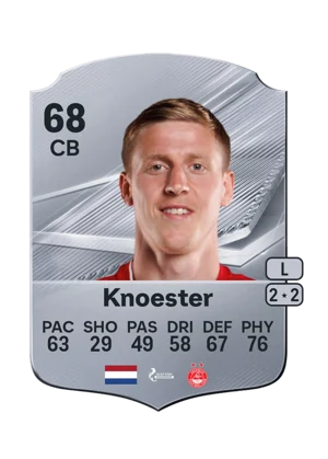 Knoester - 68 - Rare EA FC 27 card