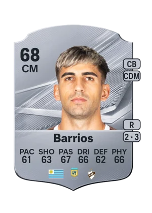 Barrios - 68 - Rare EA FC 27 card