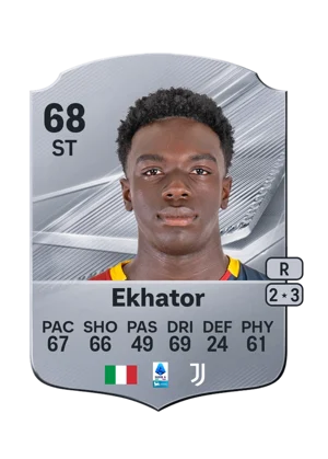 Ekhator - 68 - Rare EA FC 27 card
