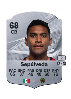 Sepúlveda - 68 - Rare EA FC 27 card