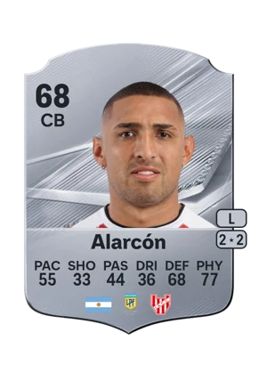 Alarcón - 68 - Rare EA FC 27 card
