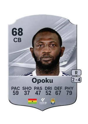 Opoku - 68 - Rare EA FC 27 card