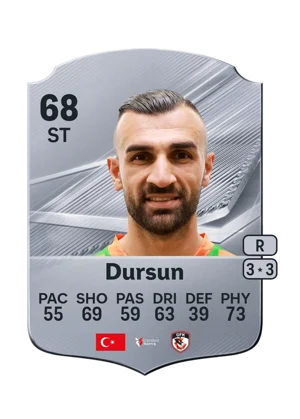 Dursun - 68 - Rare EA FC 27 card