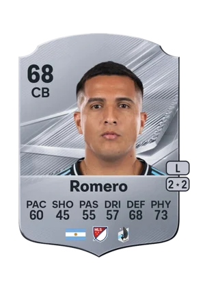 Romero - 68 - Rare EA FC 27 card