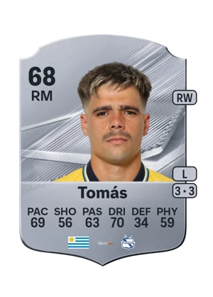Tomás - 68 - Rare EA FC 27 card