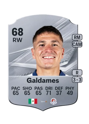Galdames - 68 - Rare EA FC 27 card