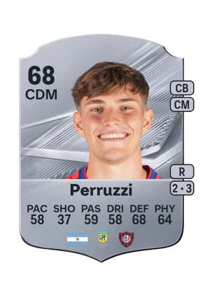 Perruzzi - 68 - Rare EA FC 27 card