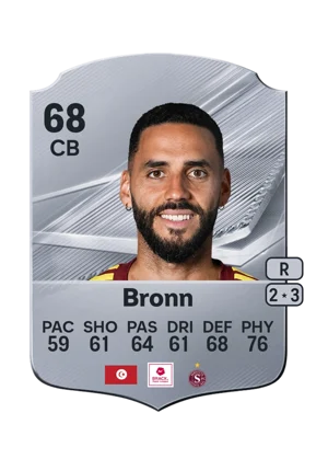 Bronn - 68 - Rare EA FC 27 card