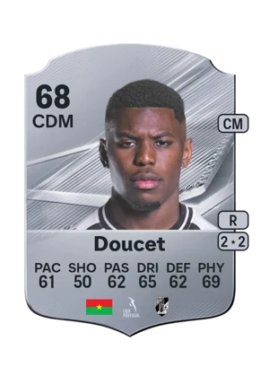 Doucet - 68 - Rare EA FC 27 card