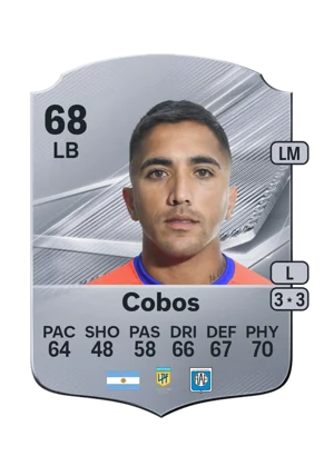 Cobos - 68 - Rare EA FC 27 card