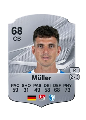 Müller - 68 - Rare EA FC 27 card