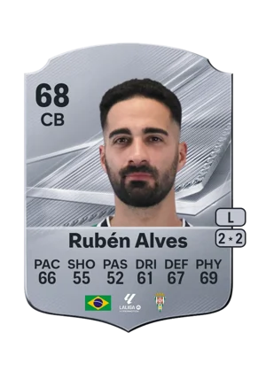 Rubén Alves - 68 - Rare EA FC 27 card