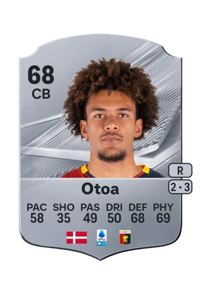 Otoa - 68 - Rare EA FC 27 card