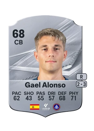 Gael Alonso - 68 - Rare EA FC 27 card