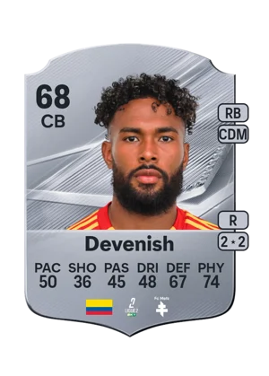 Devenish - 68 - Rare EA FC 27 card